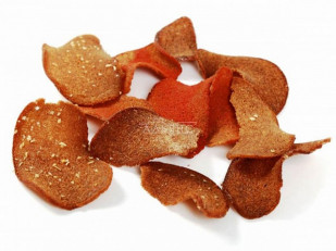 Сухарики с малосольным огурчиком: Ресторанные гренки с холодцом и хреном