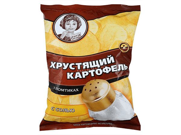Картофельные чипсы "Девочка" 160 гр. в Щелково