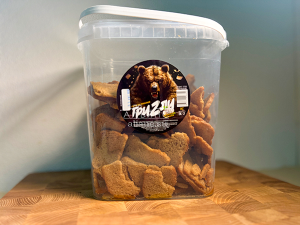 Ведро Ржаные гренки с чесноком в Щелково