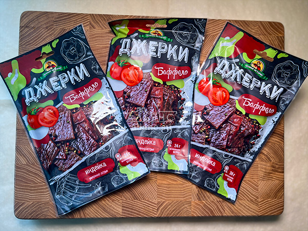 Джерки из индейки "Баффало" 45 гр. в Щелково