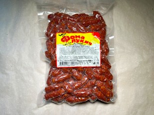 Японские снеки и крекеры: Колбаски ФОМА ЛУКИЧ (с перцем чили) (по 0,5кг)