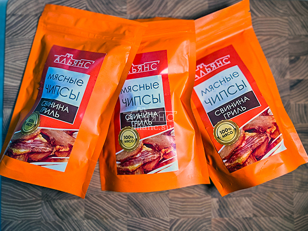 Мясо (АЛЬЯНС) вяленое свинина "Гриль" 50 гр. в Щелково