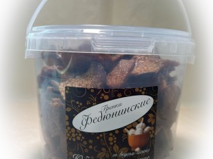 Гренки черные со вкусом бекона: Гренки 