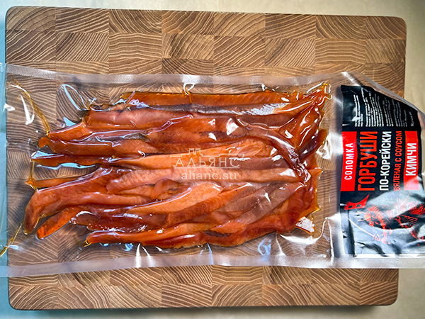 Горбуша соломка по-корейски в Щелково