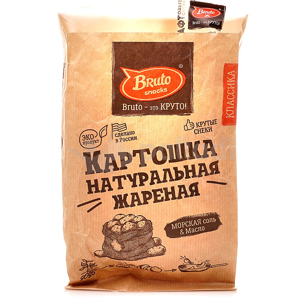 Картофель «Бруто» с солью 70 гр. в Щелково