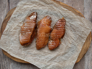 Лаваш со вкусом холодца и хрена: Икра воблы вяленая